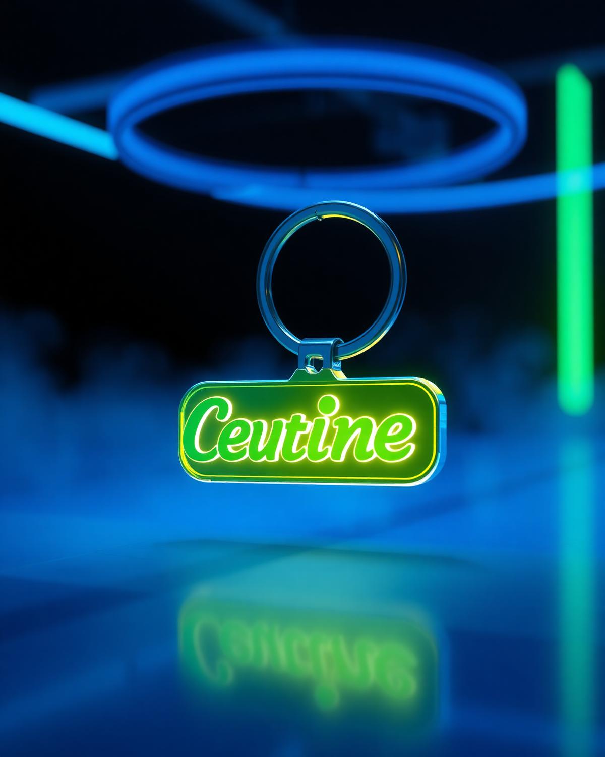 Custom Name Keychain
